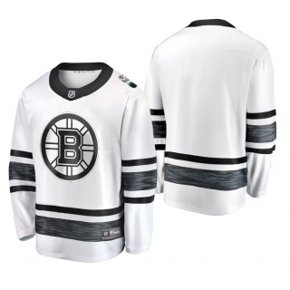 Boston Bruins 2019 NHL All-Star Breakaway Blank White Jersey Mens