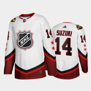 Nick Suzuki Montreal Canadiens 2022 NHL All-Star Jersey Red #14 Eastern