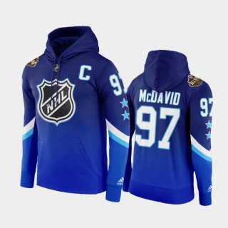 Connor McDavid Edmonton Oilers 2022 NHL All-Star Blue Las Vegas Hoodie #97