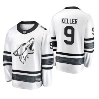 Arizona Coyotes Clayton Keller #9 2019 NHL All-Star Replica Player White Jersey