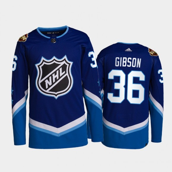 Anaheim Ducks John Gibson #36 2022 NHL All-Star Jersey Blue Western