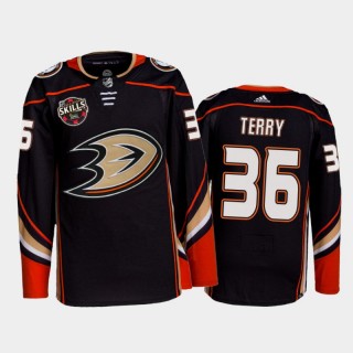 Troy Terry Anaheim Ducks 2022 NHL All-Star Skills Jersey Black #36 Competition Patch Uniform