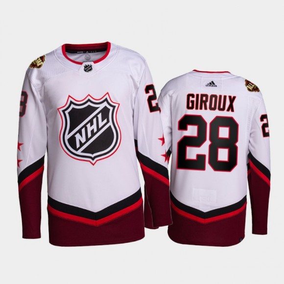 Claude Giroux Philadelphia Flyers 2022 NHL All-Star Jersey White #28 Authentic Primegreen Uniform