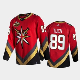 Vegas Golden Knights Alex Tuch #89 2022 All-Star Red Reverse Retro Jersey