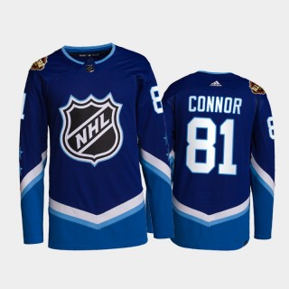 Winnipeg Jets Kyle Connor 2022 NHL All-Star Jersey Blue Authentic Primegreen Uniform