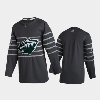 Men's Minnesota Wild Gray 2020 NHL All-Star Game Authentic Adidas Jersey