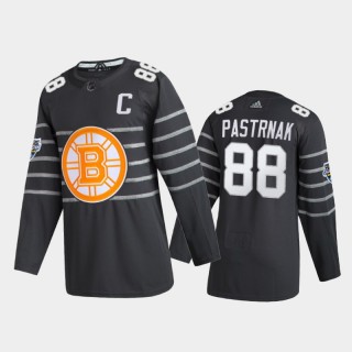 Boston Bruins David Pastrnak #88 2020 NHL All-Star Game Authentic Gray Jersey