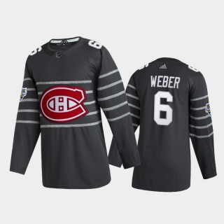 Montreal Canadiens Shea Weber #6 2020 NHL All-Star Game Authentic Gray Jersey