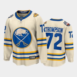 Tage Thompson #72 Buffalo Sabres 2022 Heritage Classic Cream Jersey