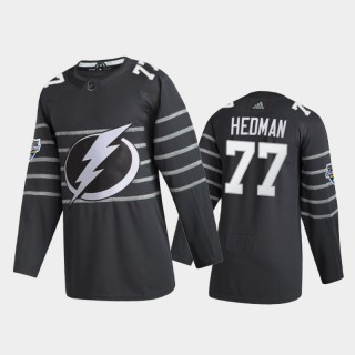 Tampa Bay Lightning Victor Hedman #77 2020 NHL All-Star Game Authentic Gray Jersey