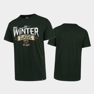 Minnesota Wild 2022 Winter Classic SUPER RIVAL Black T-Shirt Men