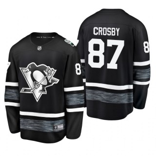 Men's Penguins Sidney Crosby #87 2019 NHL All-Star Breakaway Player Steal Jersey - Black
