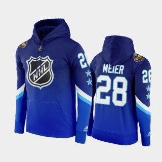 Timo Meier San Jose Sharks 2022 NHL All-Star Blue Las Vegas Hoodie #28